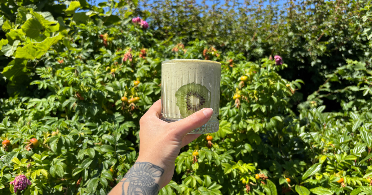 Kiwi glow-up smoothie