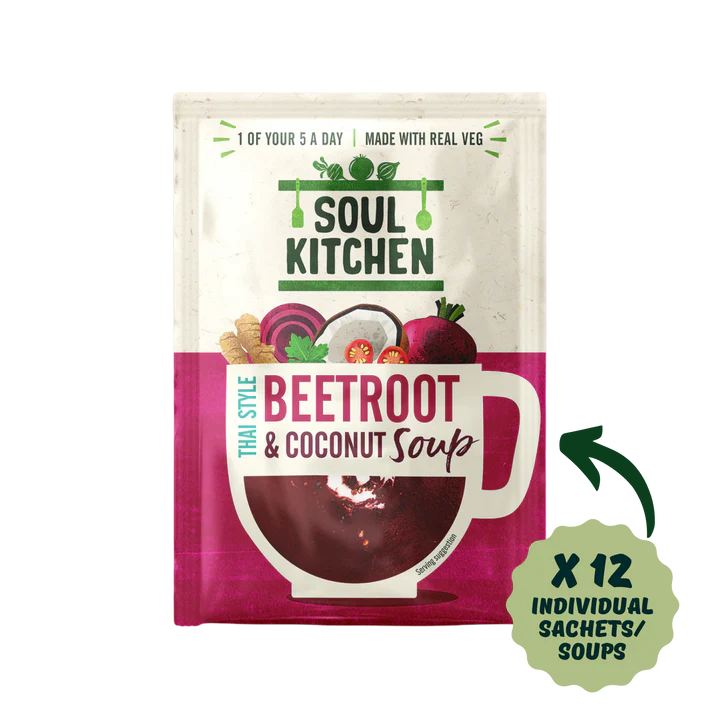 Thai Style Beetroot & Coconut Soup