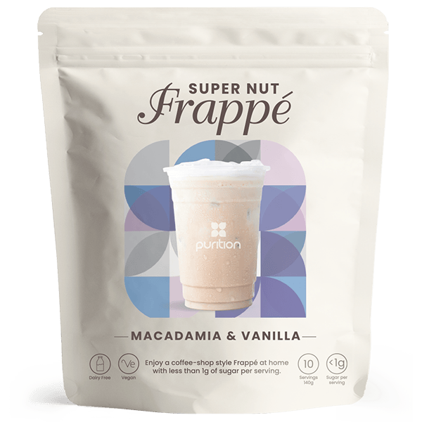 Macadamia & Vanilla Super Nut Frappé - Purition UK