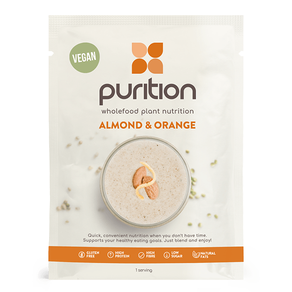 Vegan Almond & Orange 40g - Purition UK