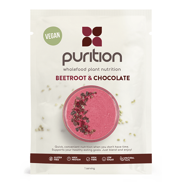 Vegan Beetroot & Chocolate 40g - Purition UK