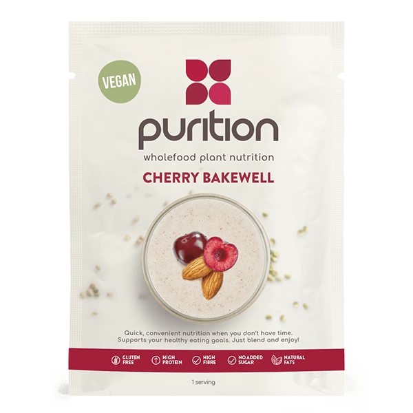 Vegan Cherry Bakewell 40g - Purition UK