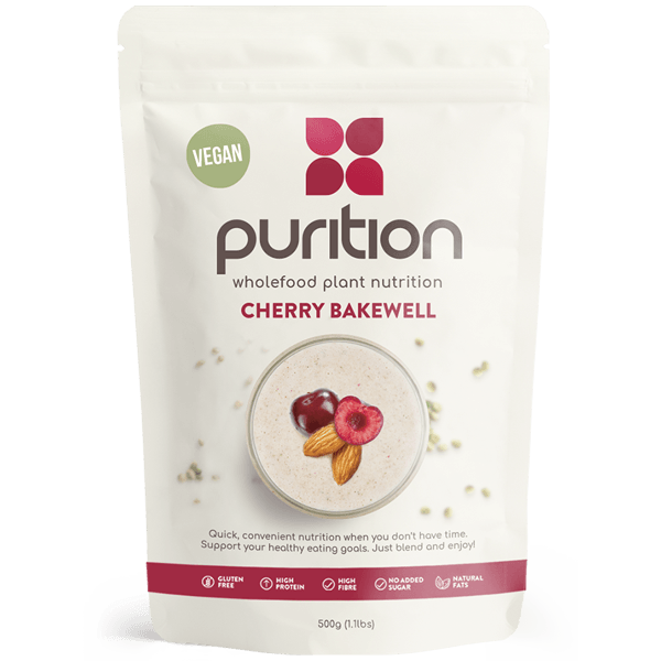 Vegan Cherry Bakewell 500g - Purition UK