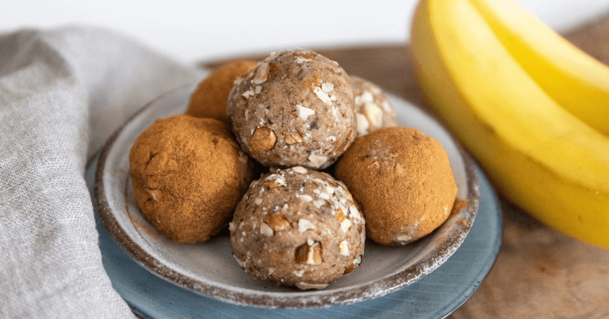 Banana Bread Energy Balls