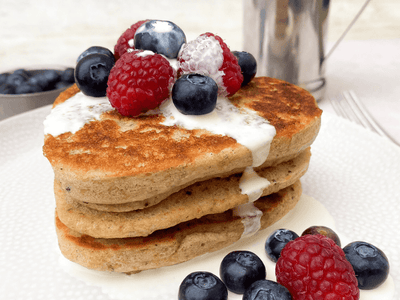 Macadamia & Vanilla Pancakes