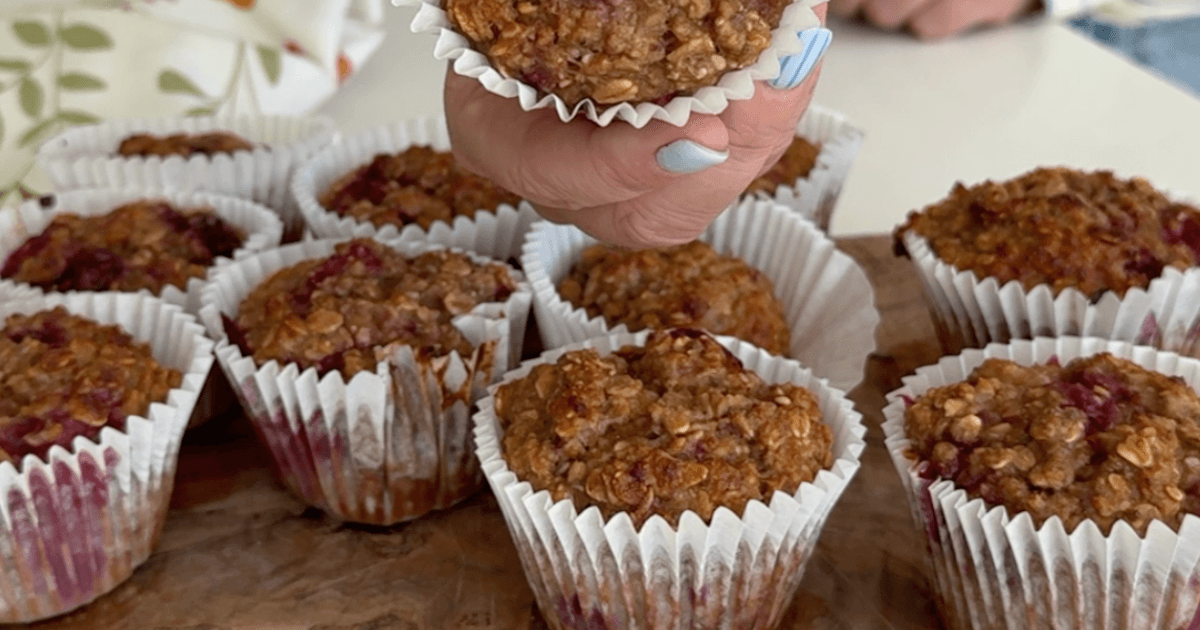 Raspberry Muffins