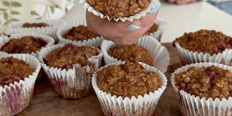 Raspberry Muffins