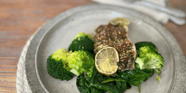 Baked Haddock, Coriander & Lime