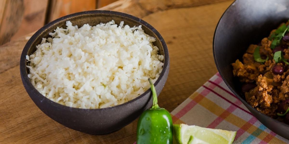 Healthy cauliflower rice