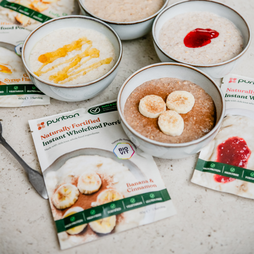 Organically Fortified Instant Porridge to Build & Restore