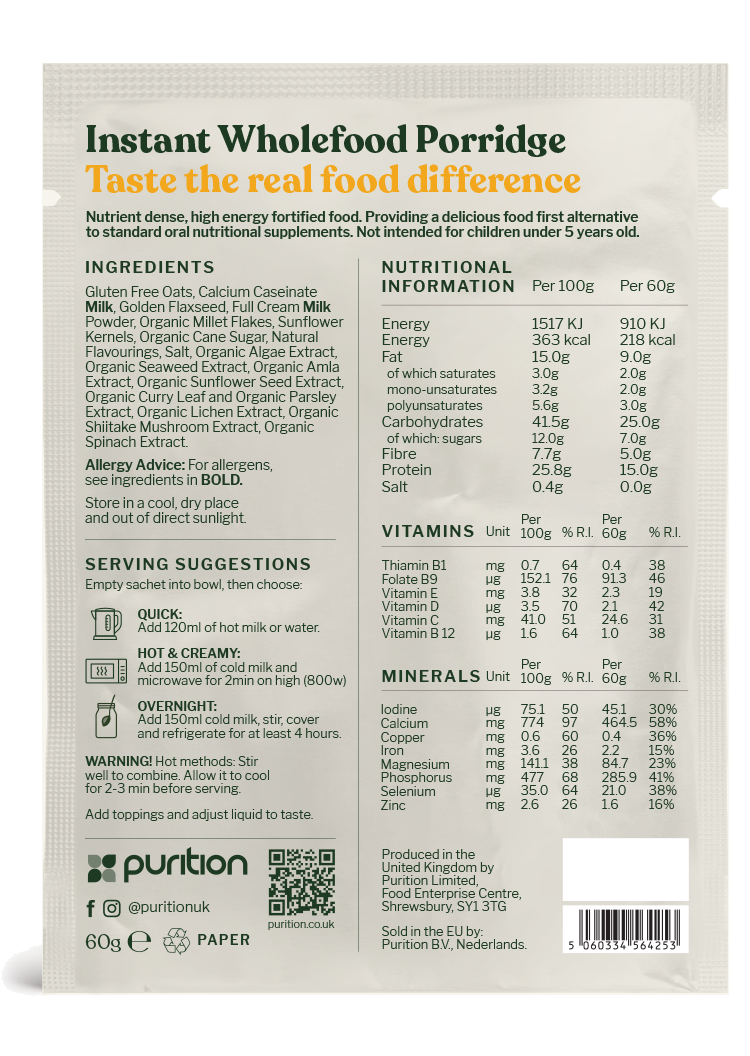 Golden Syrup Instant Wholefood Porridge