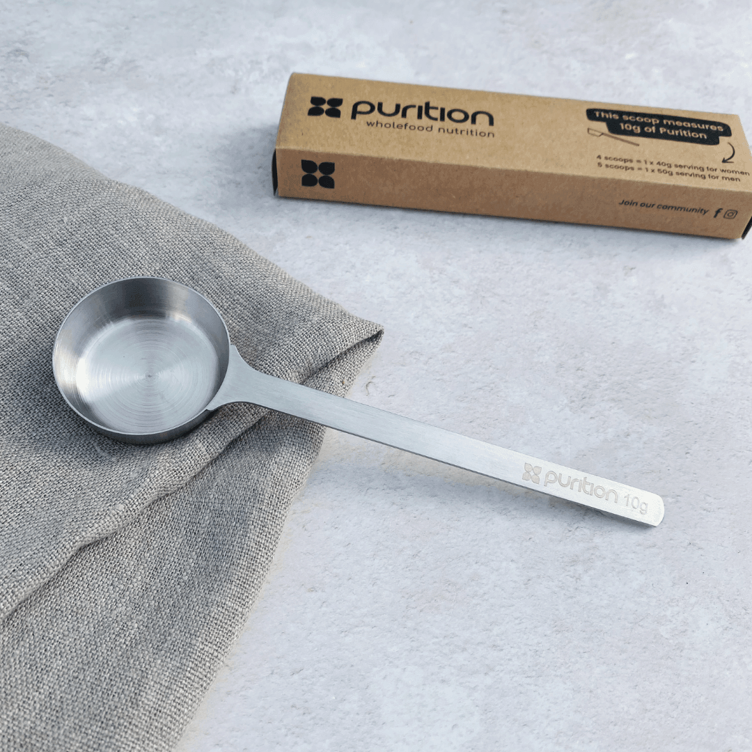10g Stainless Steel Scoop - Purition UK