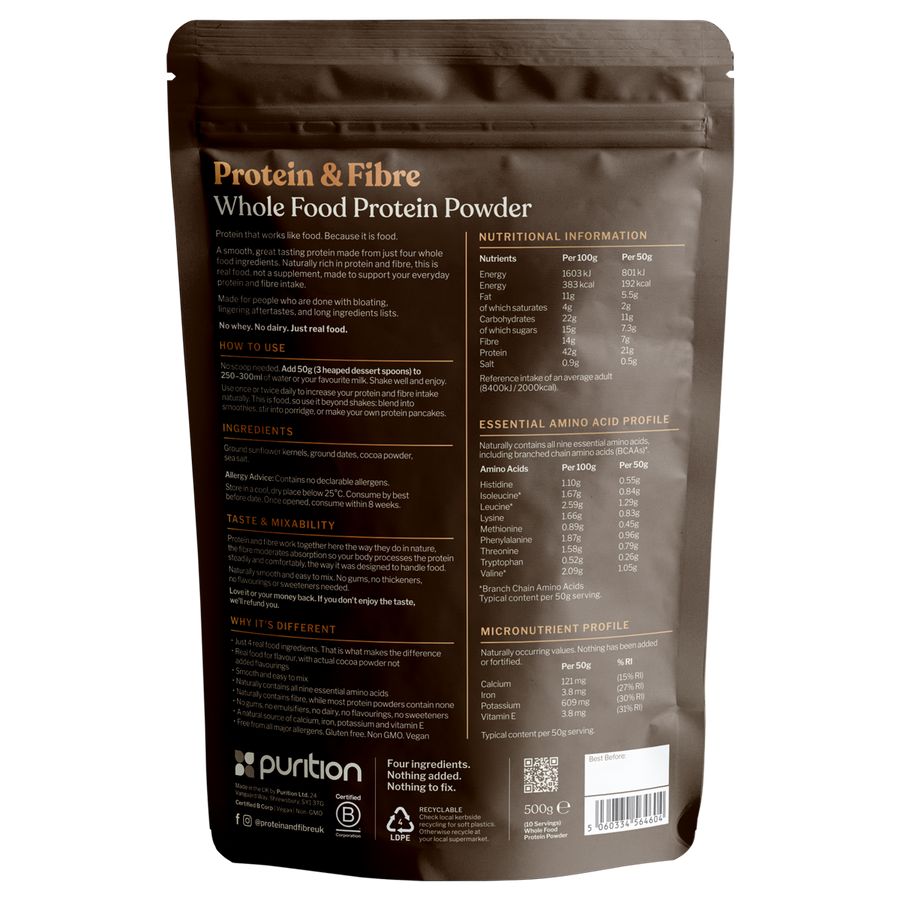 Dark Chocolate Protein & Fibre
