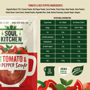 Mexican Style Tomato & Red Pepper Soup