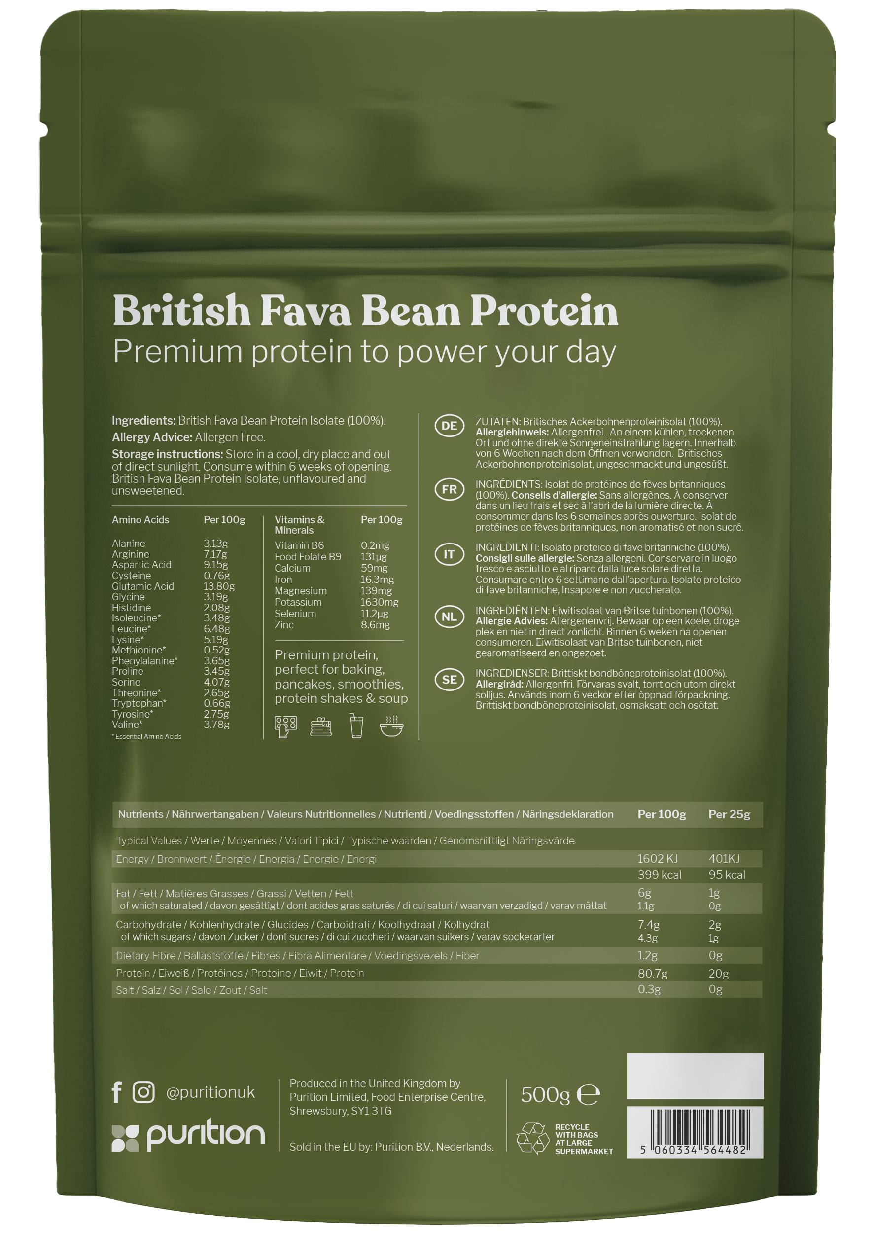 Fava Bean Protein Isolate