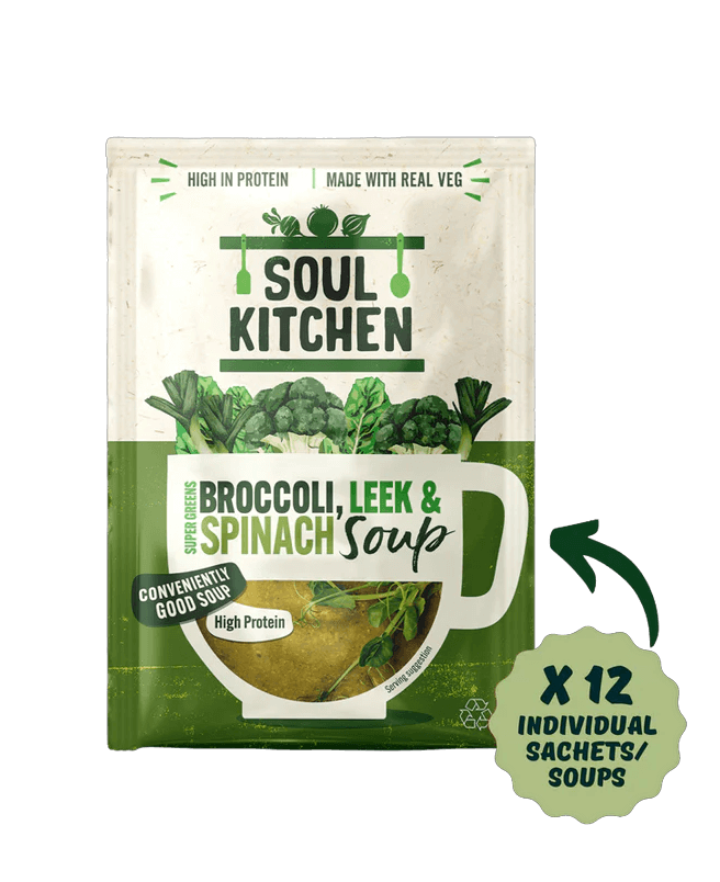 Super Greens Broccoli, Leek & Spinach Soup