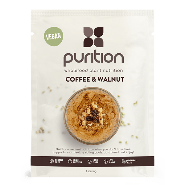 Vegan Coffee & Walnut 40g - Purition UK