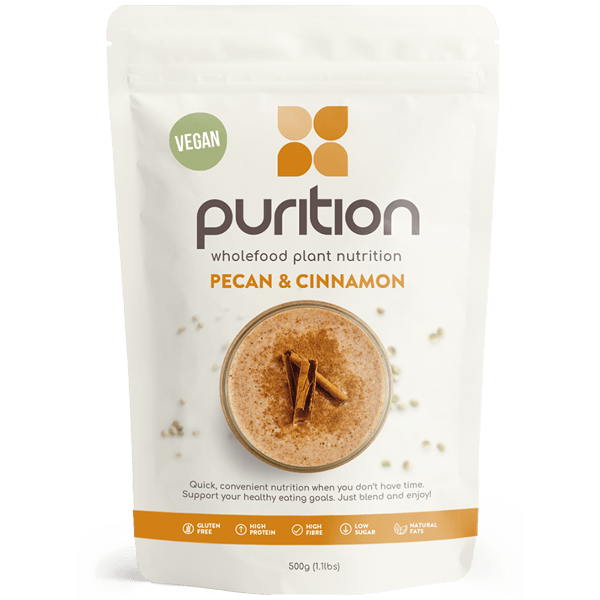 Vegan Pecan & Cinnamon 500g - Purition UK